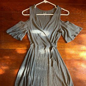Grey Summer Dress - Alya